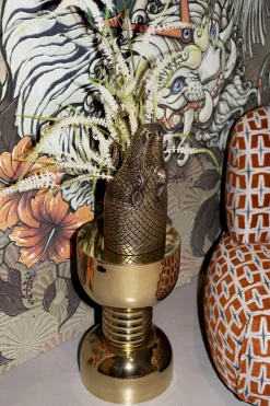 Beistelltisch Hantel Gold Make You Sweat-Bold Monkey Hot