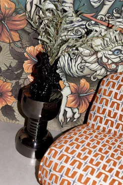 Beistelltisch Hantel Silber Make You Sweat-Bold Monkey