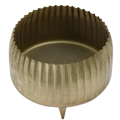 Übertopf Dekoschale XL Passion Gold Groß-PTMD Sale