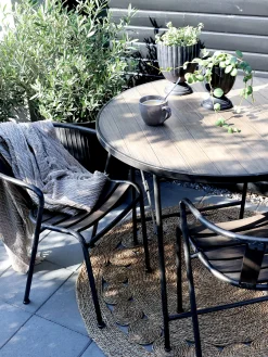 Bistro Set Factory Tisch ⌀ 90 + 2 Stühle-Chic Antique Clearance