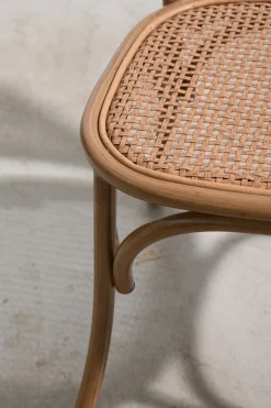 Bistrostuhl Outdoorstuhl Cabana PE-Rattangeflecht/Alu-Vintagehaus Discount