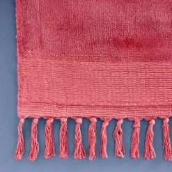 Boho Teppich Velvet Touch 160 x 230 cm Rot-Vintagehaus