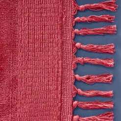 Boho Teppich Velvet Touch 160 x 230 cm Rot-Vintagehaus