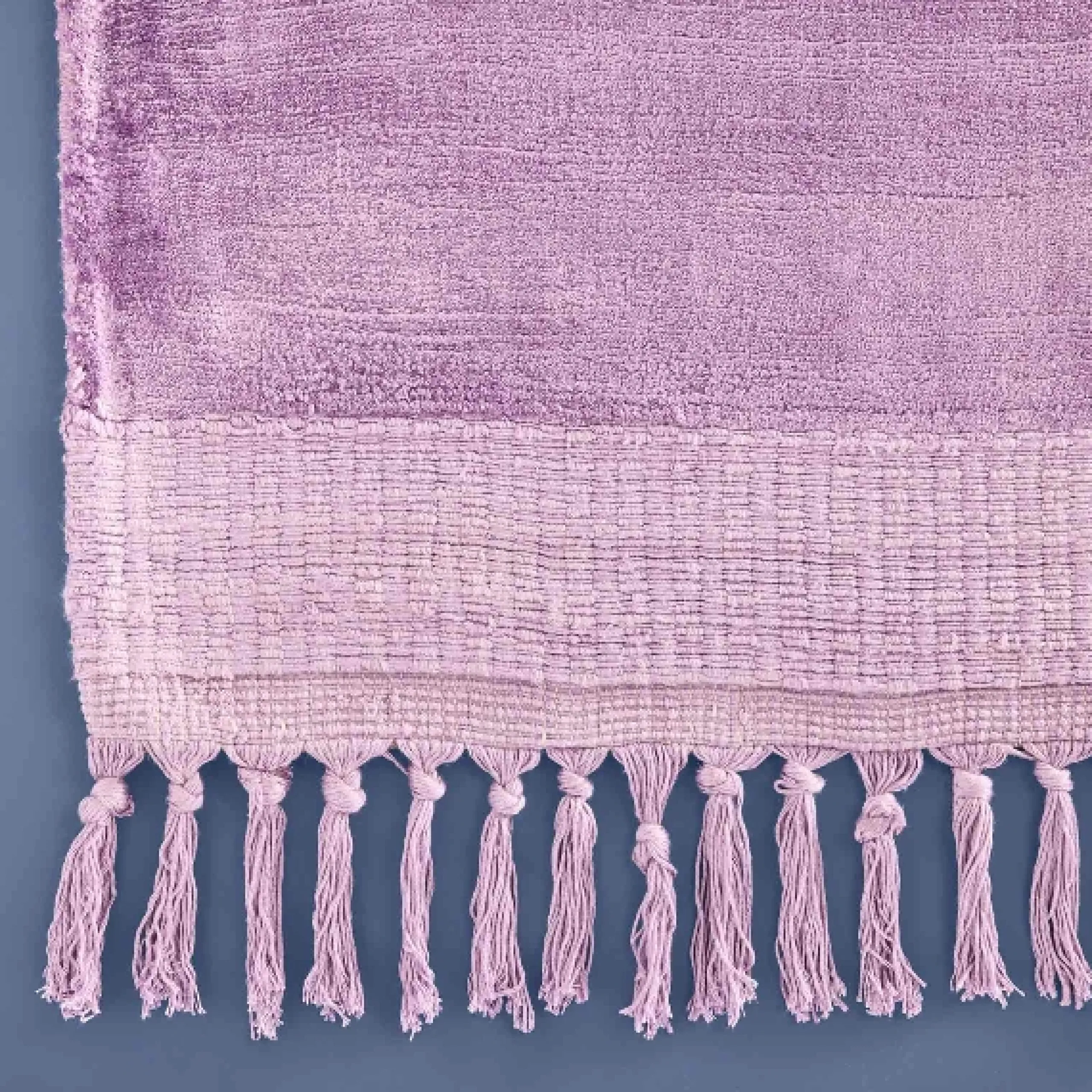 Boho Teppich Velvet Touch 160 x 230 cm Lila-Vintagehaus