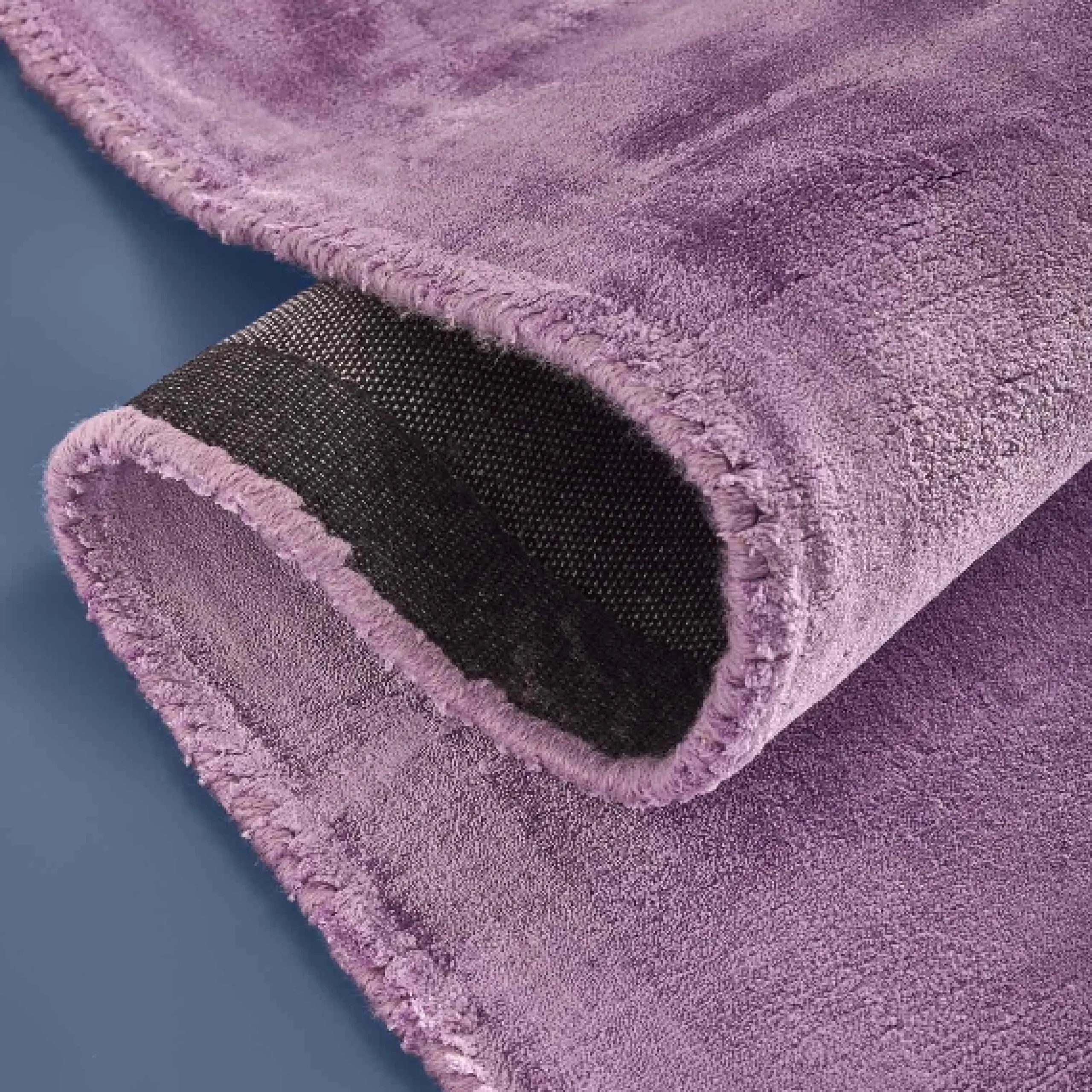 Boho Teppich Velvet Touch 160 x 230 cm Lila-Vintagehaus