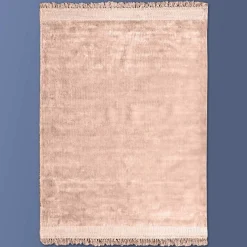 Boho Teppich Velvet Touch 160 x 230 cm Rosa-Vintagehaus