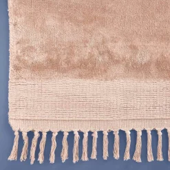 Boho Teppich Velvet Touch 160 x 230 cm Rosa-Vintagehaus