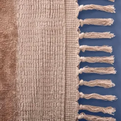 Boho Teppich Velvet Touch 160 x 230 cm Rosa-Vintagehaus