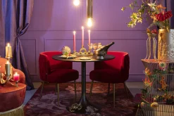 Couchtisch Beistelltisch No Offence Gold Dusky Pink Metall/Emaille-Bold Monkey Outlet