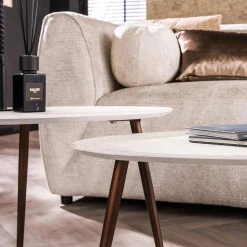 Couchtisch Beistelltisch 2er Set Triangular Stone Organic-Vintagehaus Best