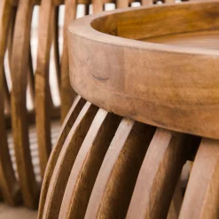 Couchtisch Retro Tweak Mangoholz 2er Set-Vintagehaus Discount