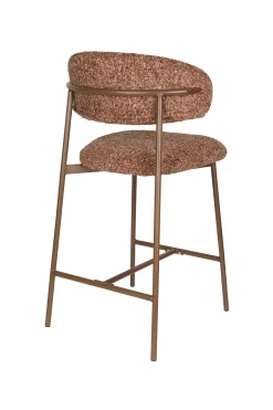 2er Set Retro Barhocker Claes Walnussholzoptik Terra-Vintagehaus Discount