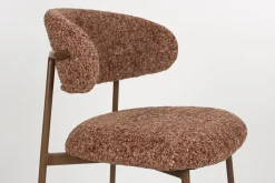 2er Set Retro Barhocker Claes Walnussholzoptik Terra-Vintagehaus Discount