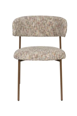 2er Set Retro Esszimmerstühle Claes Walnussholzoptik Multicolour-Vintagehaus Sale