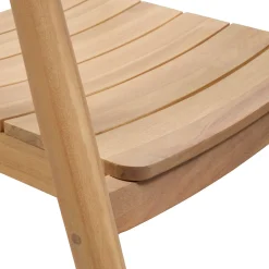 Essgruppe Gartentisch Outdoortisch Kris Akazienholz 215 cm + 4 Stühle Boru-WOOOD New