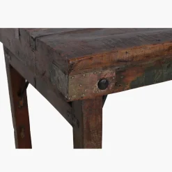 Esstisch Outdoortisch 165/70 Markttisch Vintage Klapptisch Braun-Raw Materials Best