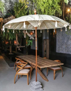 Esstisch Outdoortisch Bali Recyceltes Teakholz Massiv 250/100/6-PTMD Hot