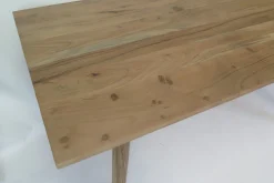 Esstisch Retro Massivholz Trapez Akazie Natur 180/90-Vintagehaus Outlet