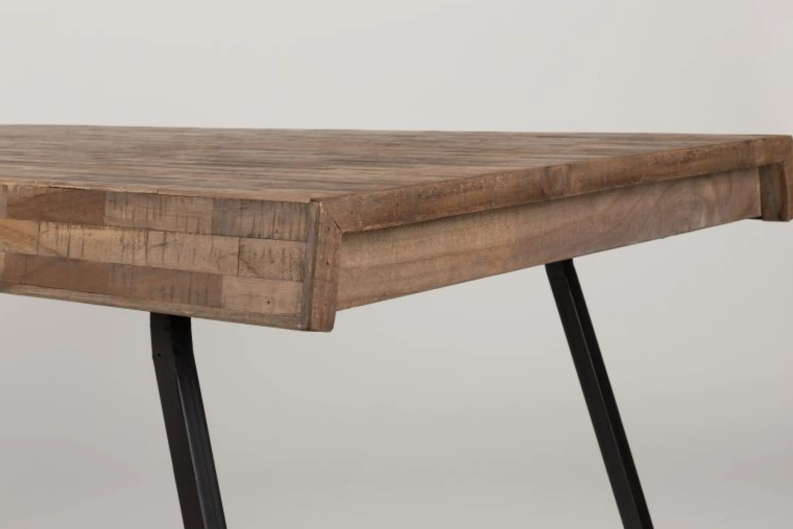 Esstisch Suri Modern Vintage Recyceltes Holz in 220 cm-Vintagehaus Sale