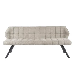 Esstischbank Polsterbank Raster 180 Industrial Boucle Sand-Vintagehaus Online