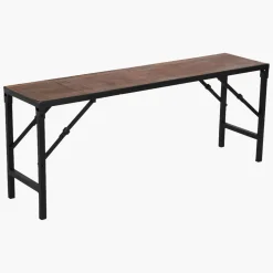 Esstischbank Sitzbank 120/30 Cafehaus Industrial Klappbar Gastro-Raw Materials New