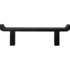 Esstischbank Sitzbank Japandi Lox 180 cm Mangholz schwarz-WOOOD Clearance