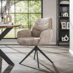 Esszimmerstuhl Drehstuhl Bürostuhl Lounge Sand-Vintagehaus Online