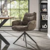 Esszimmerstuhl Drehstuhl Bürostuhl Lounge Taupe-Vintagehaus Online