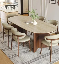 Esszimmerstuhl Scandi Linea Esche Massiv Neues Modell 6er Set-Vintagehaus Best