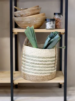 Französisches Standregal Vence Landhaus Metall 180/180-Chic Antique Online