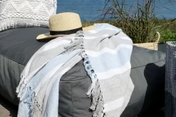 Garten Lounger Tagesbetten Outdoor Einzelliege Anthrazit-Chic Antique New