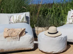 Garten Lounger Tagesbetten Outdoor Doppelliege Beige-Chic Antique Online