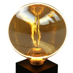 Glühbirne Vintage LED Bernstein Rund XL-Vintagehaus Lampen Clearance
