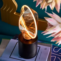 Glühbirne Vintage LED Bernstein Rund XL-Vintagehaus Lampen Clearance