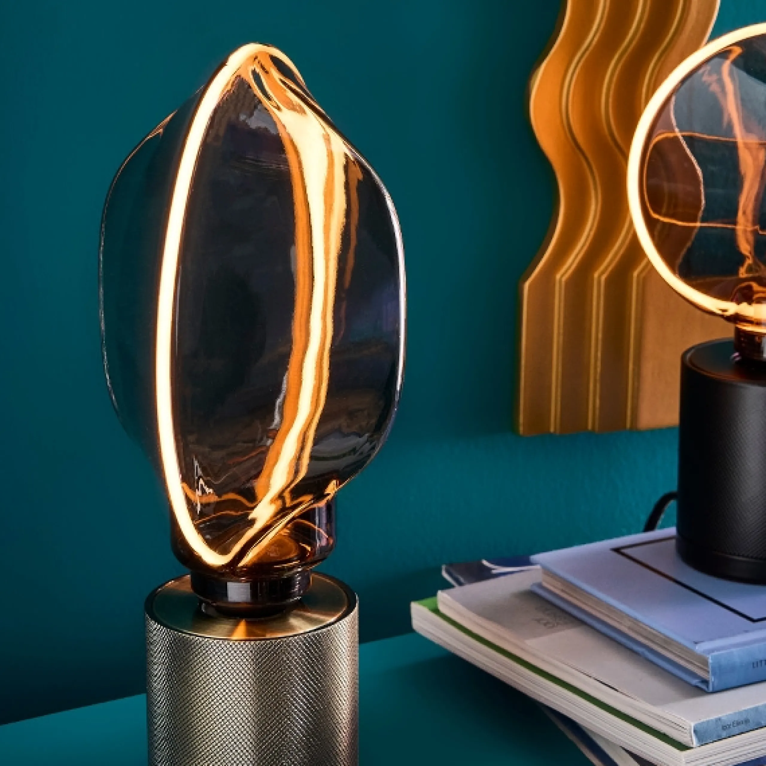 Glühbirne Vintage LED Rauchglas Rund-Vintagehaus Lampen Clearance