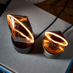 Glühbirne Vintage LED Rauchglas Oval-Vintagehaus Lampen Hot