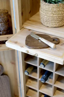 Hausbar Barschrank Squares Recyceltes Holz-Chic Antique Discount