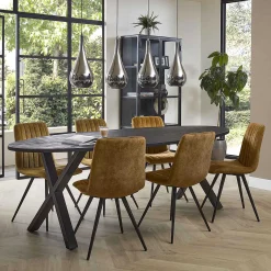 Hängelampe Falling Drops Industrial Chromfinish-Vintagehaus Lampen Clearance