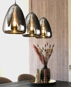 Hängelampe Silver Pearl Industrial Chromfinish-Vintagehaus Lampen Sale