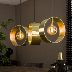 Hängelampe Vegas Gold Metall Retro Industrial-Vintagehaus Lampen Hot