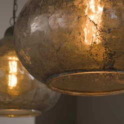 Hängelampe Vintage Industrial Clearstone 2 Schirme Ø 36cm-Vintagehaus Lampen Best