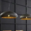 Hängelampe Vintage Punch Industrial Dots 2 Schirme Metall Ø 53 cm-Vintagehaus Lampen Clearance
