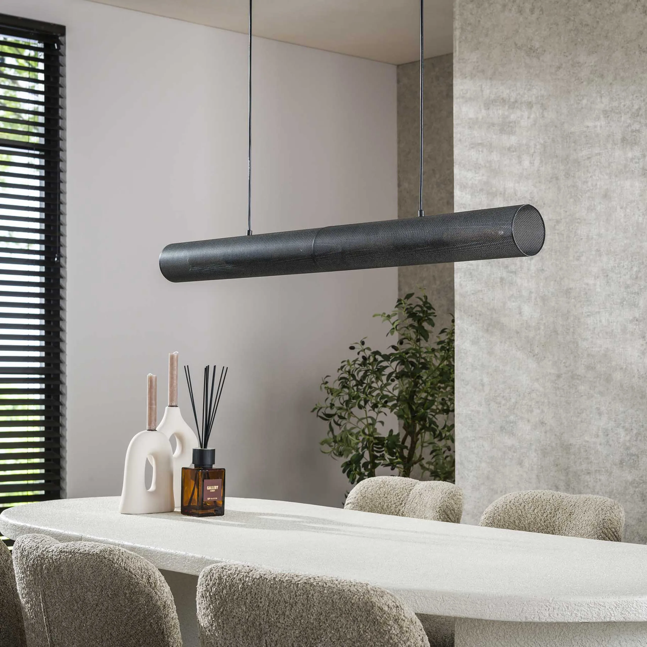 Industrial Hängelampe Tube Lochstahl 120 cm-Vintagehaus Lampen Clearance