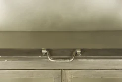 Industrial Vitrine Showcase Monviso Metall Glas Gold-DutchBone Sale