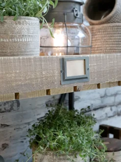 Küchenregal Blumenregal Industrial Landhaus Cornwall Metall-Chic Antique Hot