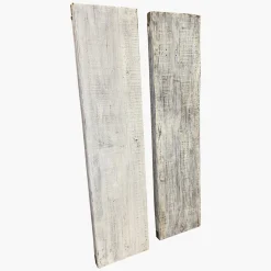 Konsolentisch Esstisch 170/40 Markttisch Vintage Klapptisch Weiß-Raw Materials Online