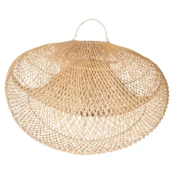 Lampenschirm Maze Boho Organic Rattan Webbing-PTMD Discount