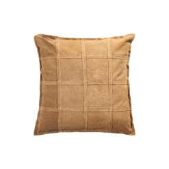 Lederkissen Colby Echtleder Camel L-PTMD