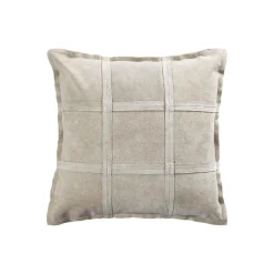 Lederkissen Colby Echtleder Taupe S-PTMD Sale