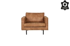 Ledersessel Rodeo 1-Sitzer Cognac-BePureHome